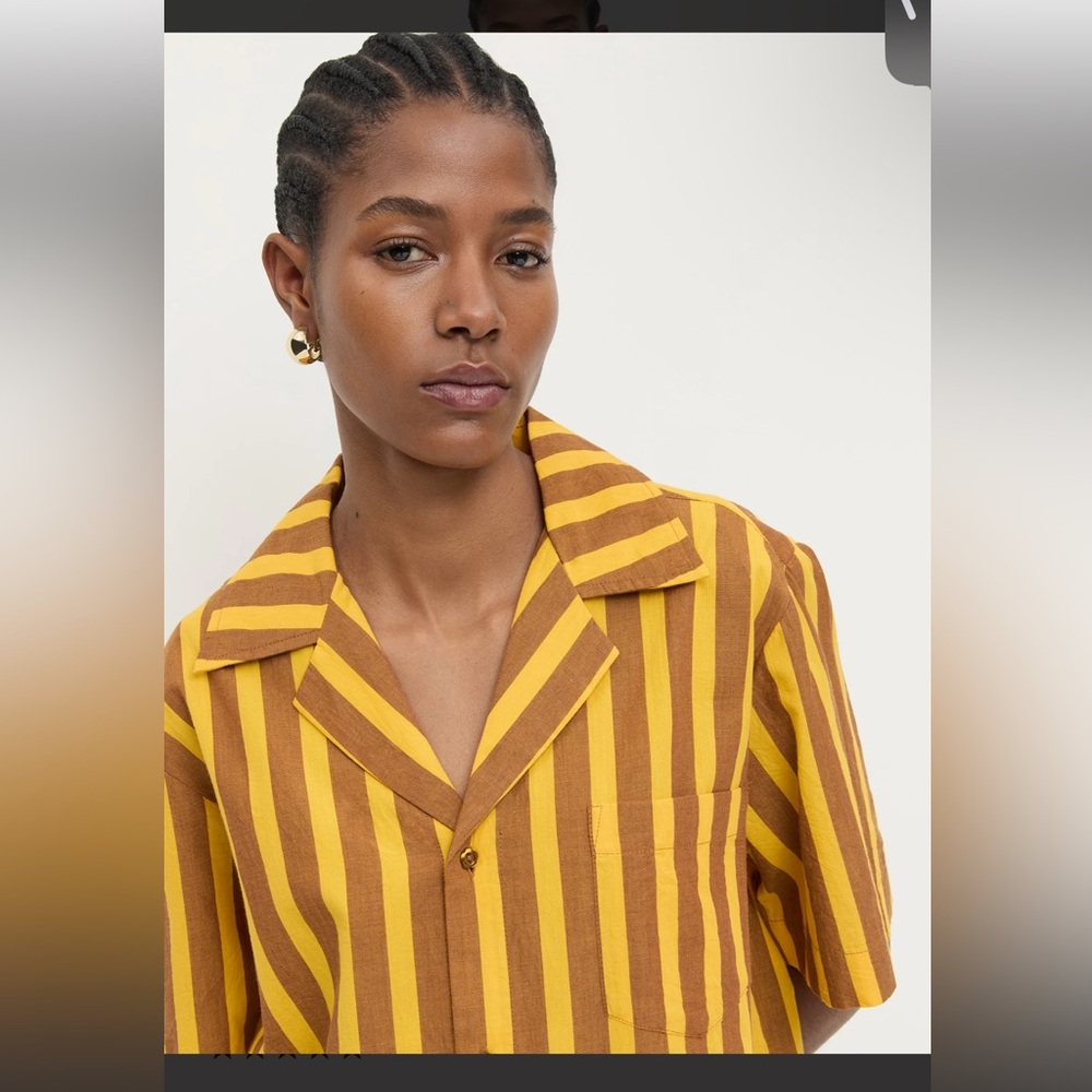 Loeffler Randall Tina Camp Shirt - Picture 4 of 6